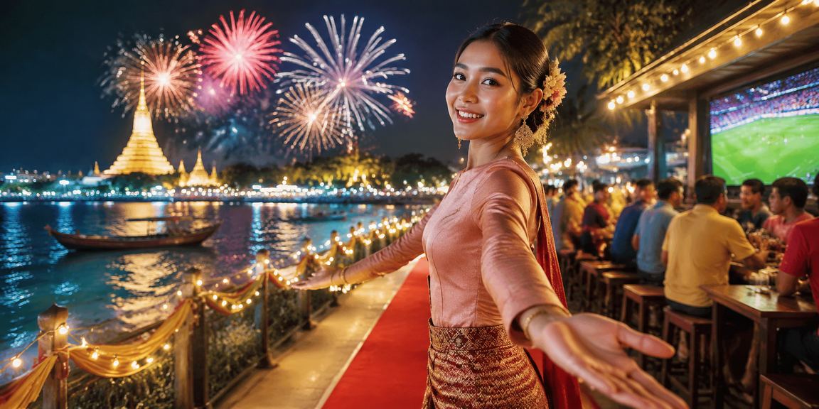 မော်လမြိုင် ရွှေ့ပြောင်းစျေးတွင် ဖုန်းဖြင့် စလော့ဂိမ်းကစားနေသူ